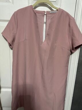 Ramy Brook Dusty Rose V-Notch Shift Tunic